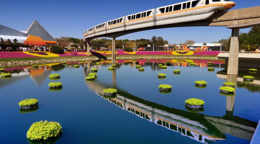 Disney World transportation monorail