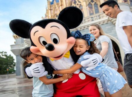 walking in disney parks